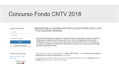 Desktop Screenshot of fomento.cntv.cl
